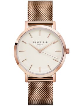 Rosefield Mercer MWR-M42 White - Rose Gold