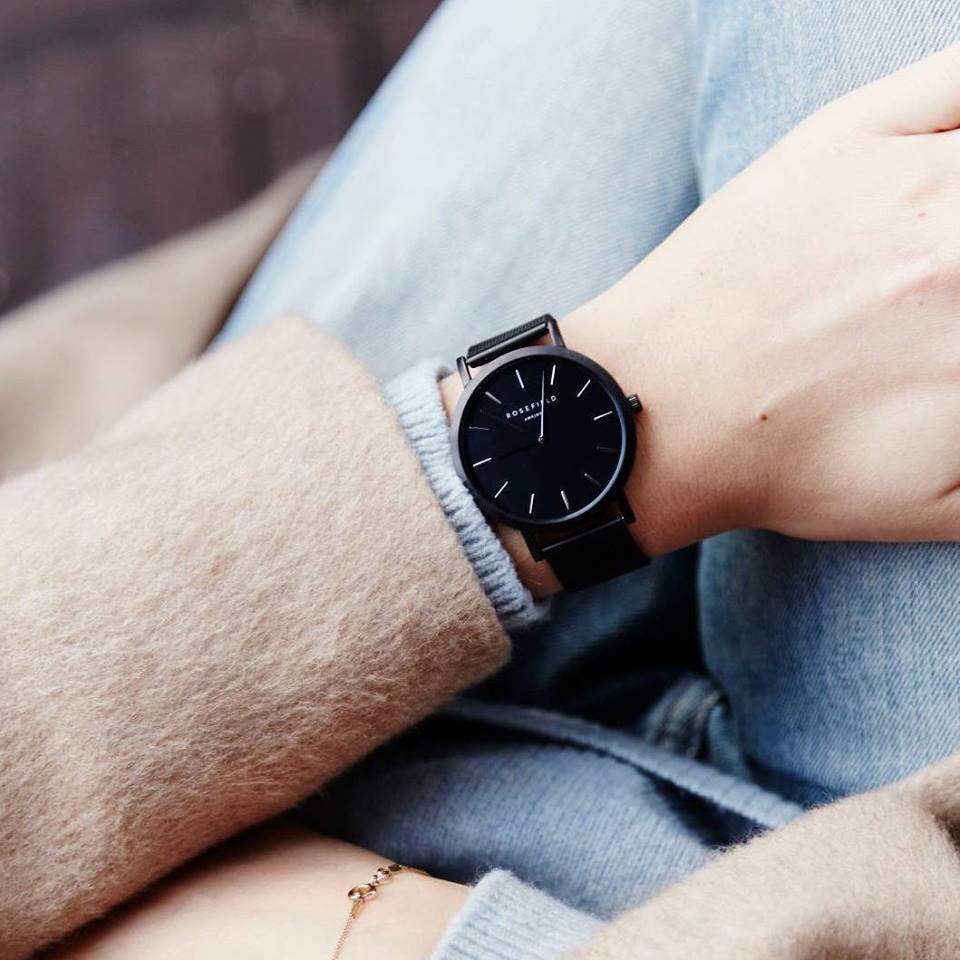 Rosefield mercer watch deals