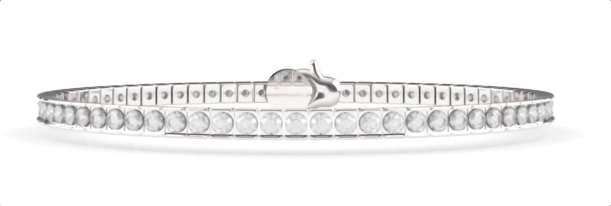 TI SENTO tennisbracelet silver-colored 23039ZI/S