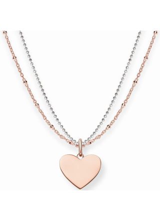 Thomas Sabo LBKE0004-415-12 engravable heart necklace