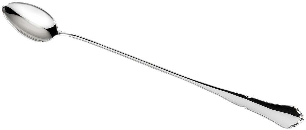 Chippendale silver juice spoon 581-505