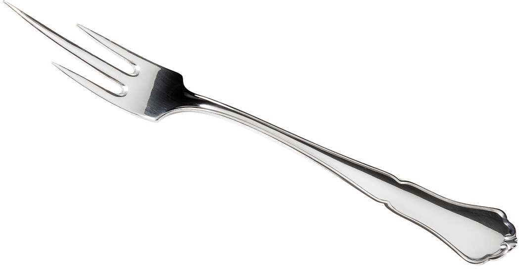 Chippendale silver potato fork 351-705