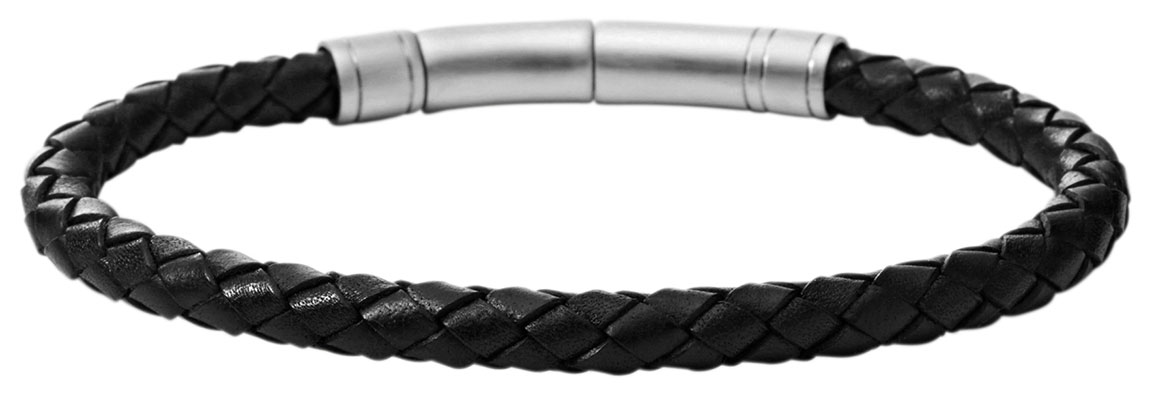 Fossil bracelet Braided Bracelet Black JF00510797