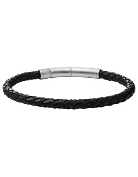 Fossil bracelet Braided Bracelet Black JF00510797