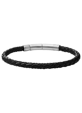 Fossil bracelet Braided Bracelet Black JF00510797