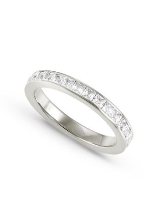 Nomination Carismatica eternity silver ring white Size 17 240900/031