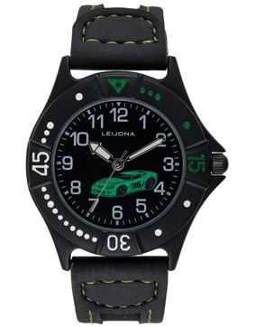 Leijona Kids Speed Green & Black 5223-743