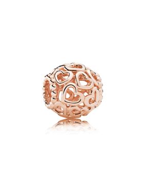 Pandora 14k Rose Gold-Plated 780964 Open Your Heart