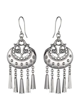 Kalevala Moon Goddess earrings silver 2603031K