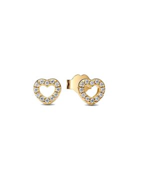 Pandora Moments open heart earrings 260528C01