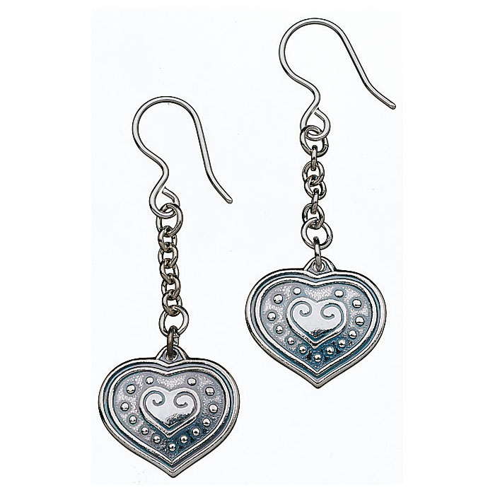 Kalevala Eura Heart earrings silver 2610951K