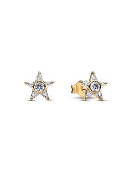 Pandora Timeless Stella Gold-plated Stud Earrings 265089C01