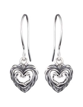 Kalevala Heart of the House earrings silver 2665000K