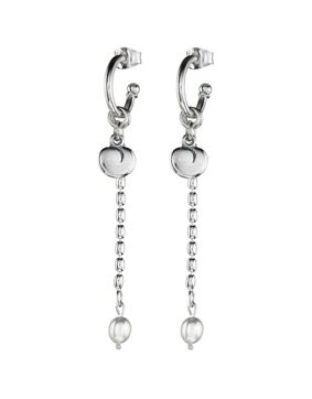 Kalevala Twinflower earrings silver 2665400VHET
