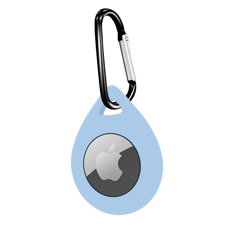 Tiera Apple AirTag silicone drop-shaped cover blue