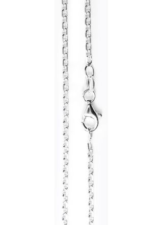 Anchor chain Necklace 925 Sterling Silver 2.2mm ANK060