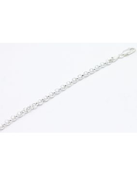 Belcher chain bracelet 925 Sterling Silver 4.5mm PAPU4.5