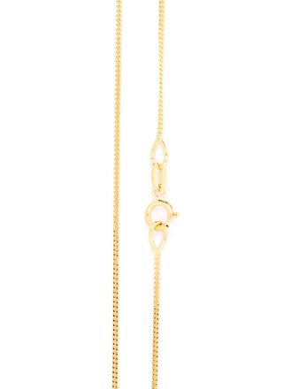 14K gold Curb Chain 0.9mm GD025