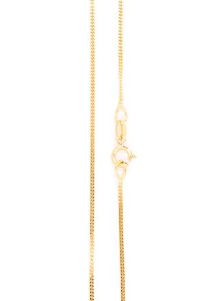 14K gold Curb Chain 0.95mm GD028