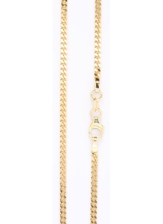 14K gold Curb Chain 2.4mm GD070