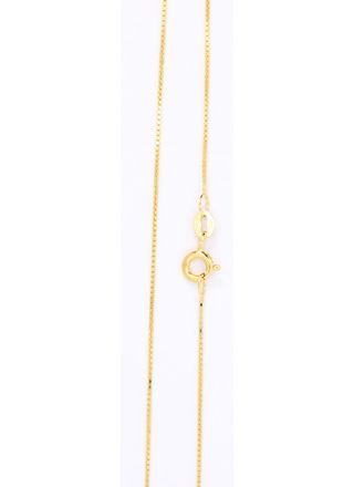 14K Gold box Chain 0.6mm KVD012