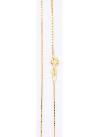 14K Gold box Chain 0.8mm KVD015
