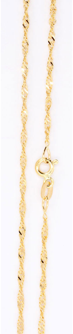 14K Gold Singapore Chain 1.8mm SIN030