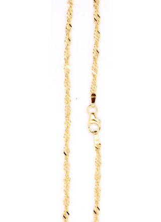 14K Gold Singapore Chain 2.5mm SIN040
