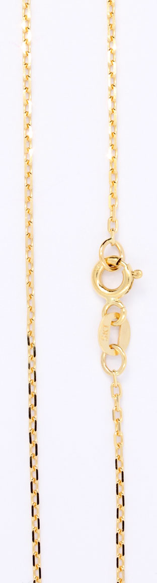 14K Gold Anchor Chain 1.3mm FD040