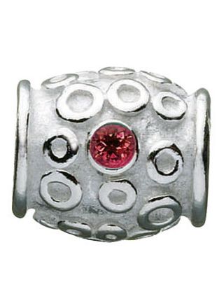 Kalevala Child-Charm silver pink and clear 2816292PIKI