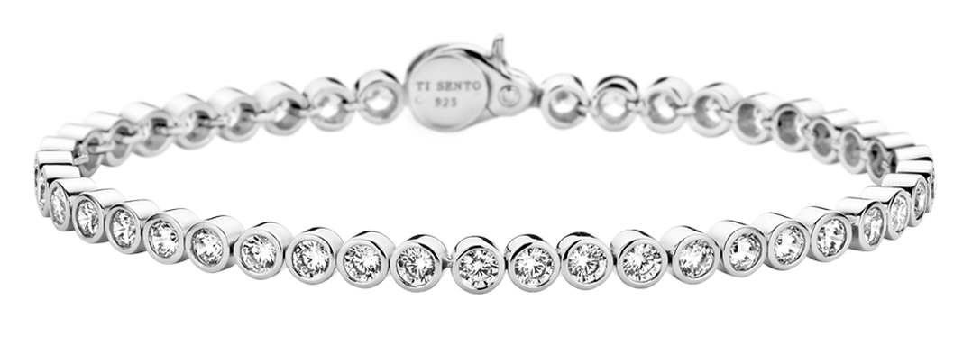 TI SENTO tennis bracelet 2842ZI