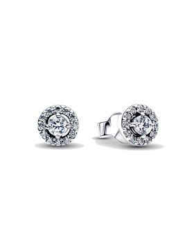 Pandora Timeless pavé halo earrings 293019C01