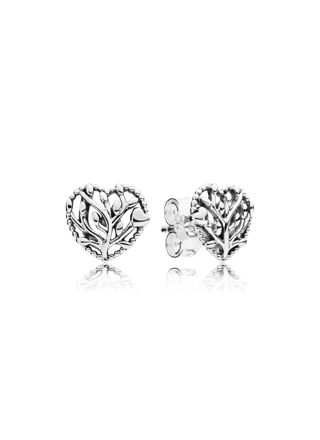 Pandora Earrings 297085 Flourishing Hearts