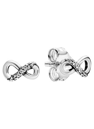 Pandora Sparkling Infinity Stud Earrings 298820C01