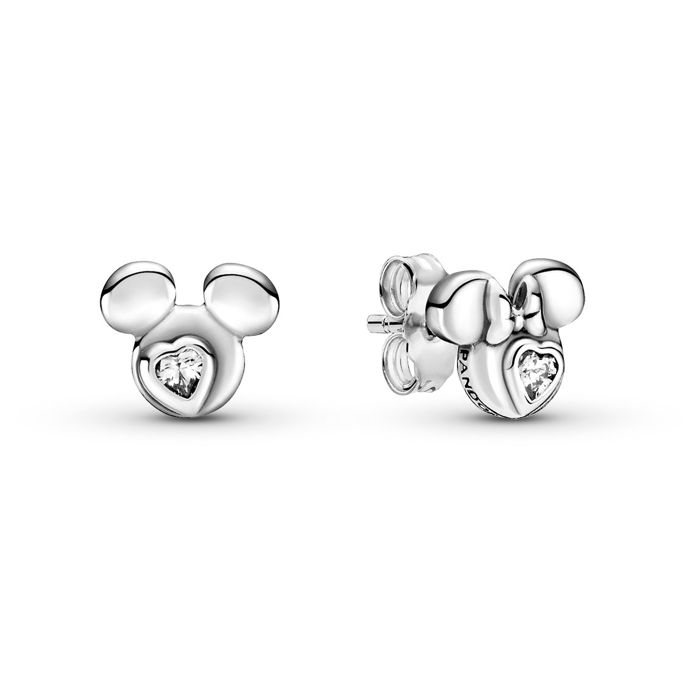 Pandora Earring Studs Disney Mickey Mouse Minnie Mouse