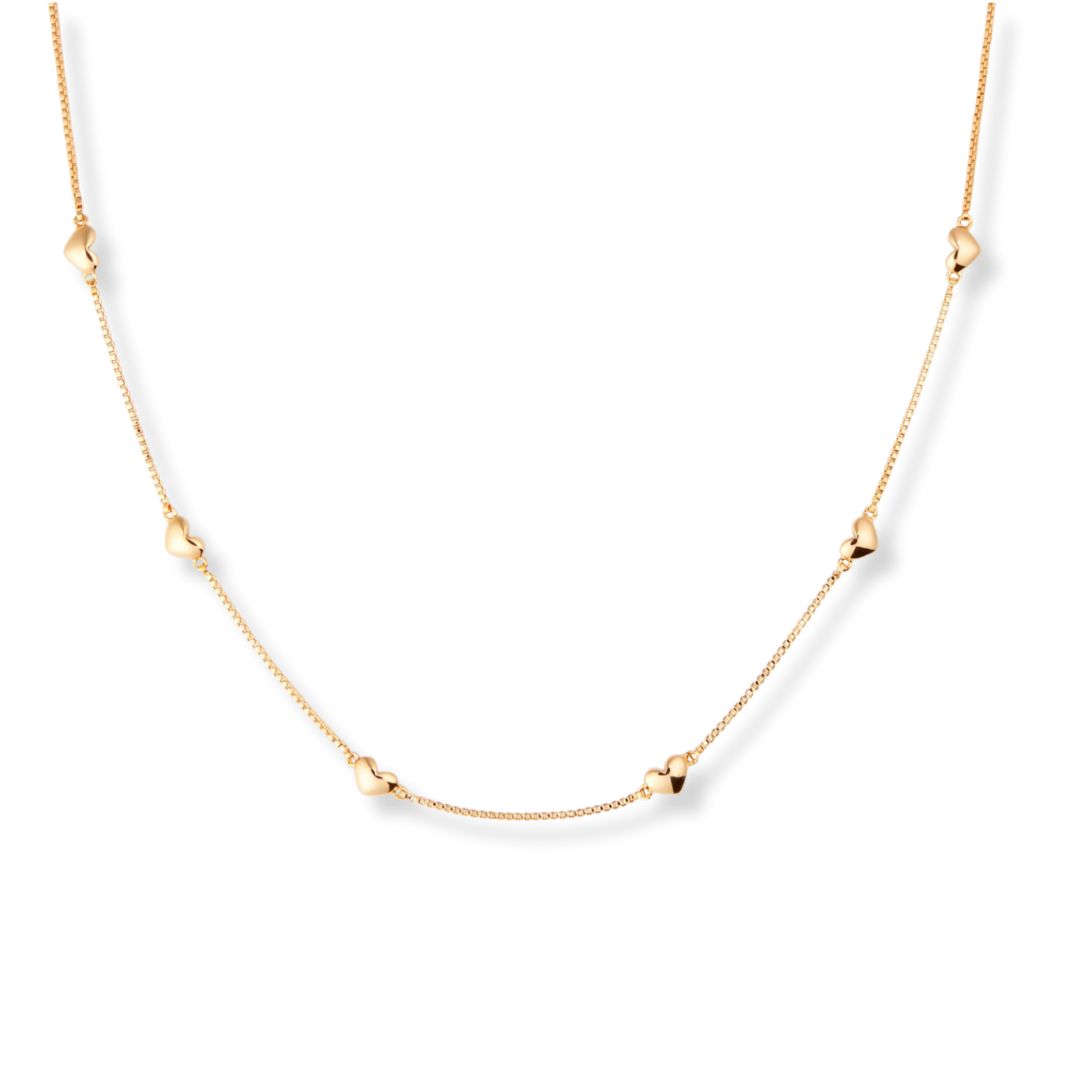 Sparv Love Links necklace goldplated 3190101