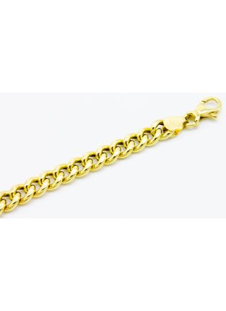 Curb chain 14k gold 6.2mm 306