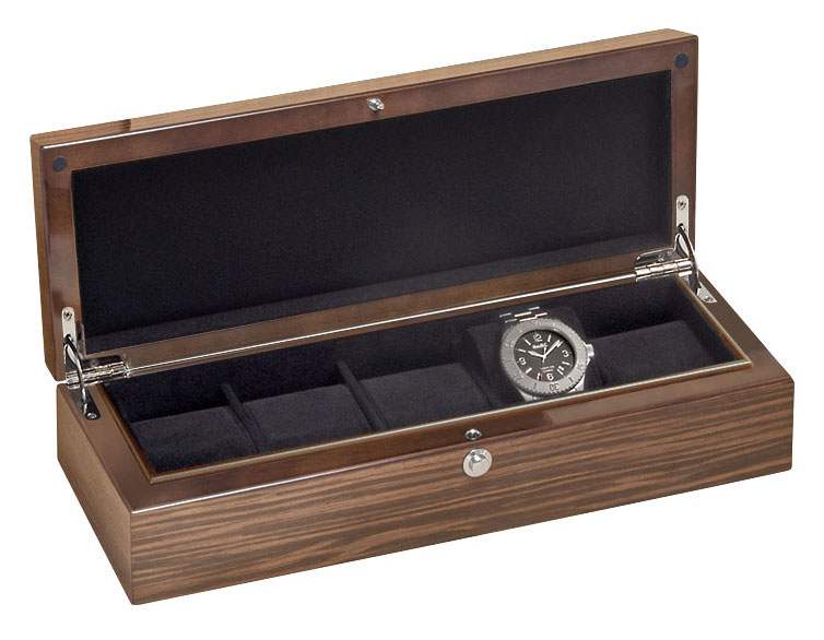 Beco Macassar Watchbox for 5 Watches 309376