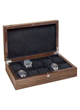 Beco Macassar Watchbox for 10 Watches 309377