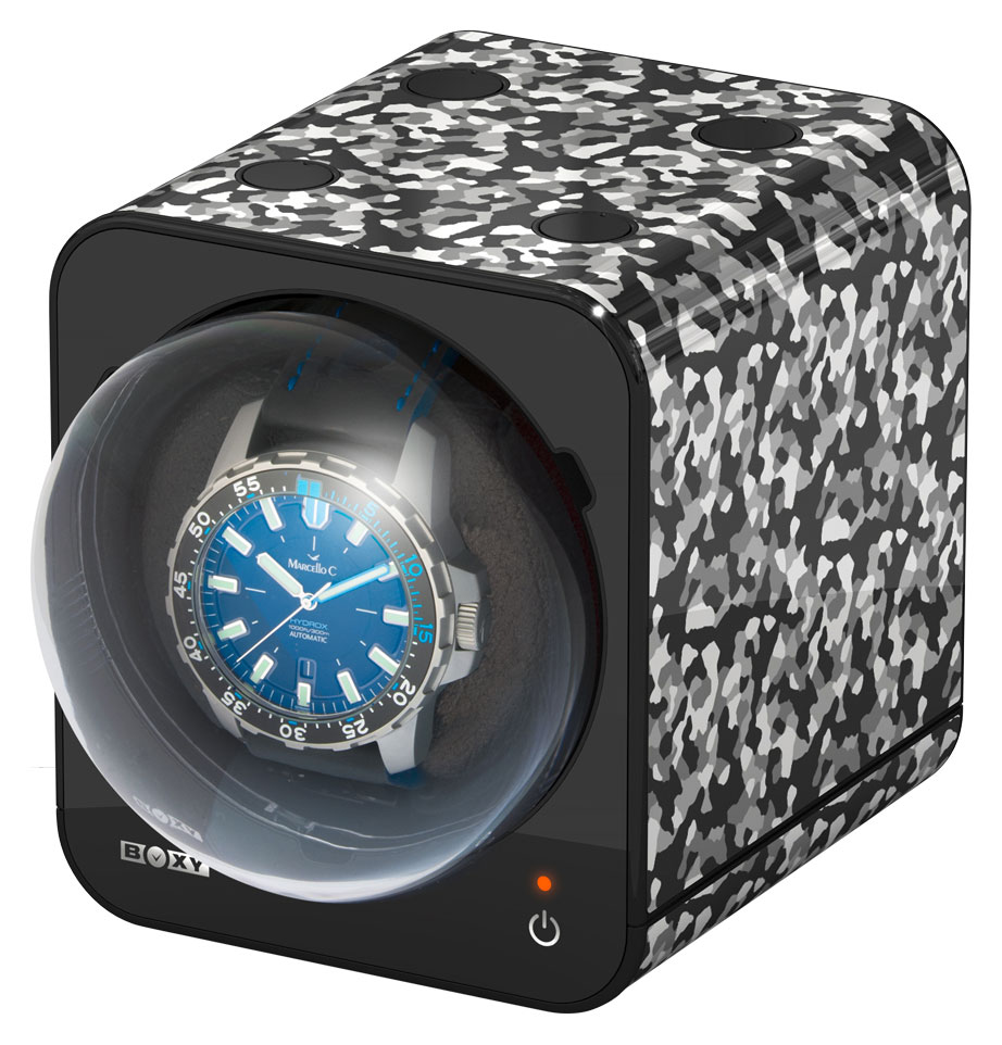 Boxy Fancy Brick Camouflage Black/White Watch Winder 309388
