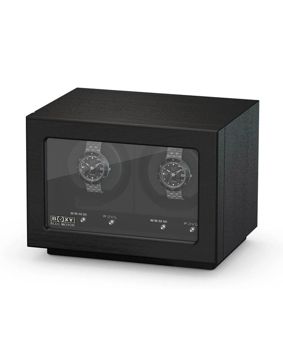Boxy BLDC black winder för 2 watches
