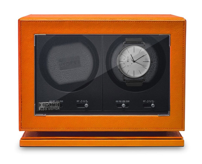 Boxy BLDC oranssi winder för 2 watches