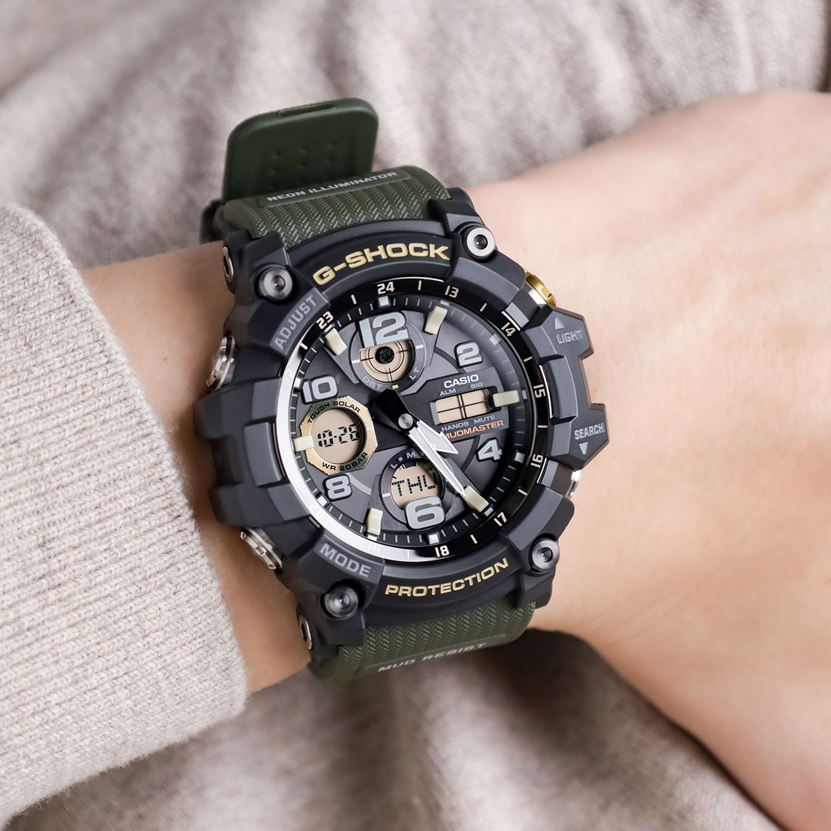 Casio G Shock GWG 100 1A3ER Mudmaster watchesonline
