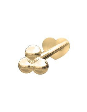 Nordahl Jewellery PIERCE52 labret 3*2mm beads 314 002 5