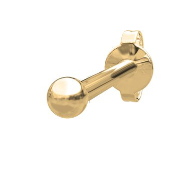 Nordahl Jewellery PIERCE52 bead 2mm earring 314 200  5