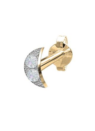 Nordahl Jewellery PIERCE52 diamond earring Moon 3,5mm 314 206BR5