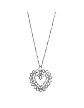 Lempikoru Pitsisydän silver pendant 32 311 00 500