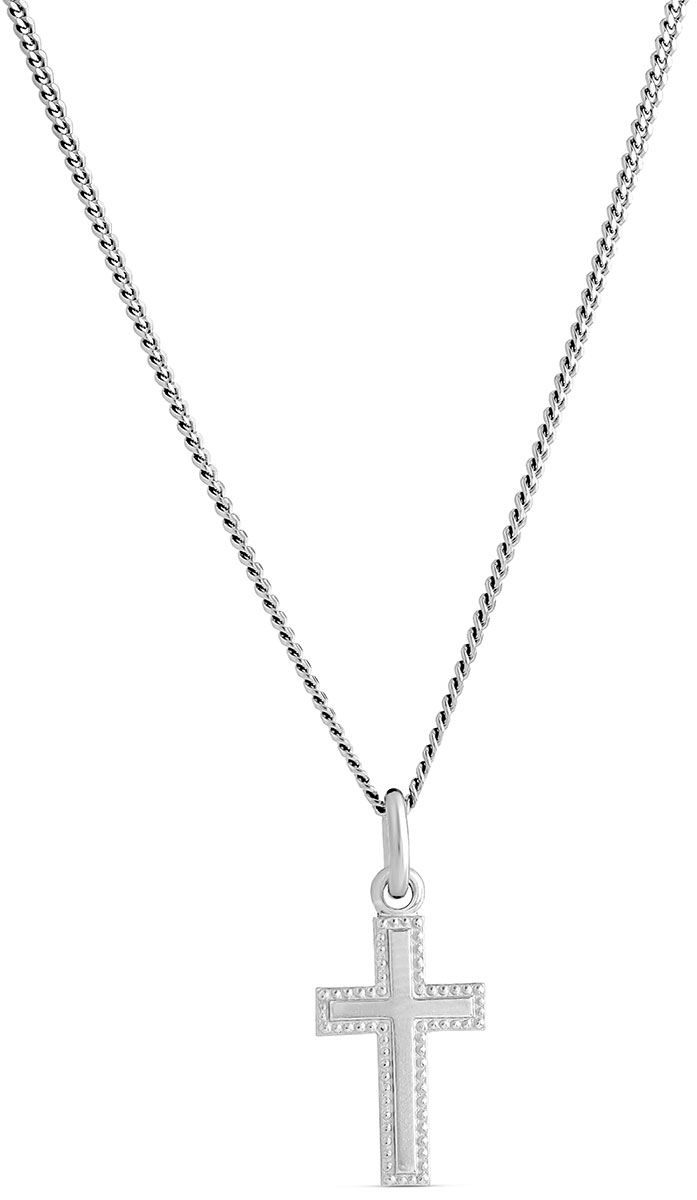 Top Gold silver ball engraved cross 3256760500