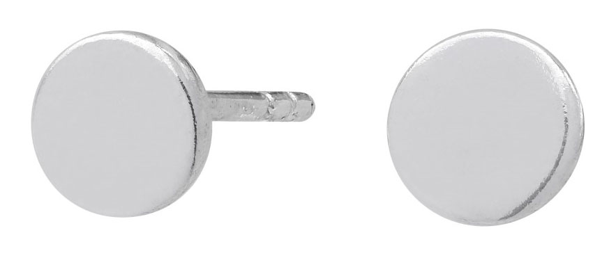 Nordahl Jewellery BUTTON52 Earrings Silver 325 503