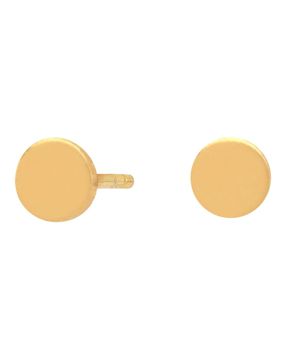 Nordahl Jewellery BUTTON52 Earrings Gold 325 505